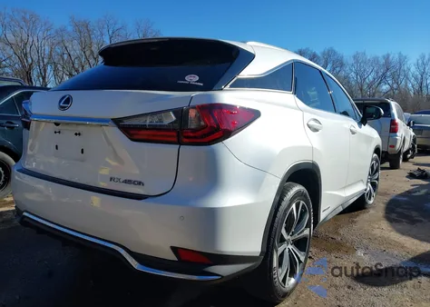 2021 Lexus Rx 450H из США, поврежденный, VIN 2T2HGMDA4MC058791